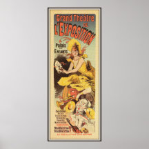 "Grand Theatre de L'Exposition", 1889 Affiches