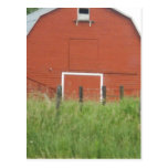 Grande grange rouge cartes postales