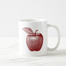 grande pomme tasse à café