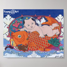 Grandes affiches de poissons