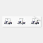 graphique de chariot de golf autocollants pour voiture