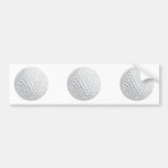 graphique de vecteur de boule de golf adhésifs pour voiture