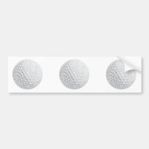 graphique de vecteur de boule de golf adhésifs pour voiture