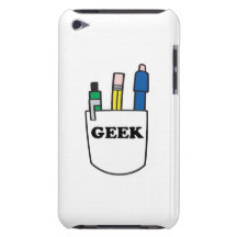 graphique drôle de protecteur de poche de GEEK Étuis iPod Touch