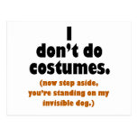 Grappig anti-KostuudHalloween Wenskaart