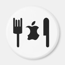 Grappig Apple Magneet