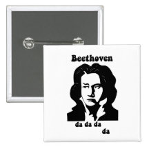 Grappige Beethoven Button