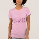 Grappige evolutie tshirt