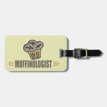 Grappige Muffin Reisbagage Labels