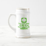 Grappige St Paddys die Humor drink Mok