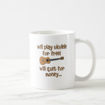 Grappige Ukelele Koffie Bekers