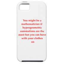 grappige wiskundegrap Case-Mate iPhone 5 hoesje