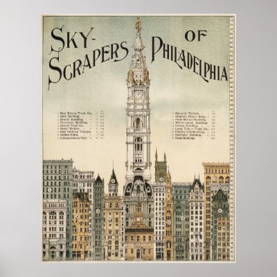 Gratte-ciel de Philadelphie par vintage_cafe