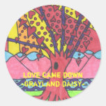 Grayland Daisy Tree van Liefde om Sticker…