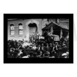 Grecs de New York de la Guerre des Balkans 1912 Carte