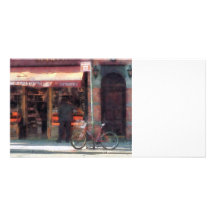 Greenwich Village de vins et de spiritueux Cartes De Vœux Avec Photo