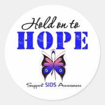 Greep SIDS te hopen Stickers