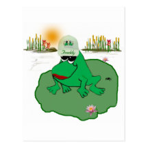 Grenouille de Freddy Cartes Postales
