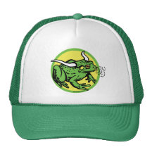 Grenouille de Taureau par des studios de Mudge Casquettes