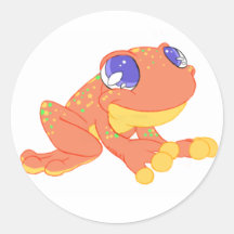 Grenouille design001 adhésif