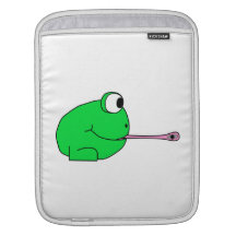 Grenouille et mouche housses iPad