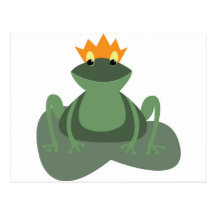 Grenouille heureuse cartes postales