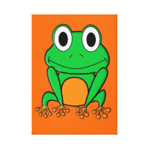 Grenouille Impression Sur Toile