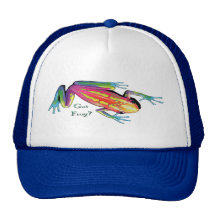 Grenouille obtenue ? casquettes de camionneur