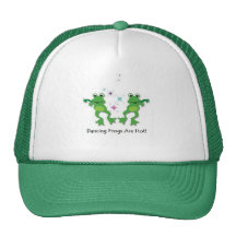 Grenouilles de danse casquettes
