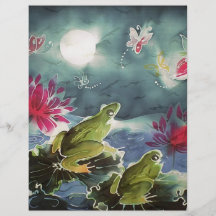 Grenouilles et fleurs prospectus