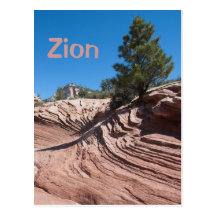 Grès de Zion Carte Postale