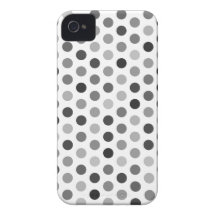 Greyscale Stip Gevormd Geval Case-Mate iPhone 4 Hoesjes