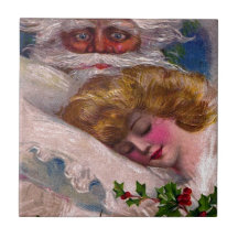 Griezelige Kerstmis van de Vrouw van de Kerstman M Geboortetegeltje