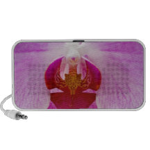 Griffonnage d'orchidée haut-parleur iPod