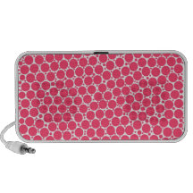 Griffonnage par le pois rose d'OrigAudio™ (audio) Haut-parleur Notebook