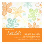 Invitations pour anniversaire 