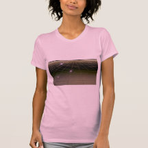 Grille de perspective de l'espace t-shirt
