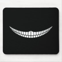 Grimace de Cheshire Tapis De Souris