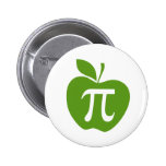 Groen Apple Pi Speld Buttons