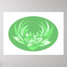 Groen LOTUS Plaat