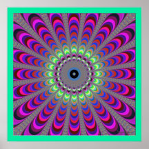 Groen pulseren poster