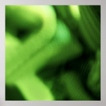Groene Abstracte Foto Poster