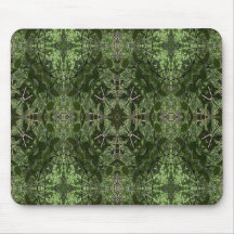 Groene Caleidoscoop 3 Muis Mat
