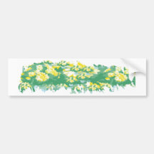 Groene Crucification - sparen Green Bumpersticker