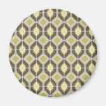 Groene hexagonaal koelkast magneetjes