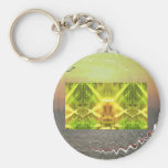 Groene Kosmische Conferentie Sleutel Hanger