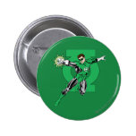 Groene Lantaarn met de Achtergrond van het Logo buttons