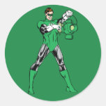 Groene Lantaarn met Lantaarn Sticker