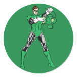 Groene Lantaarn met Lantaarn stickers