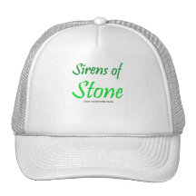 Groene sirenes van de Tekst van de Steen Mesh Petten